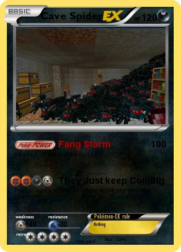 Pokemon Cave Spider