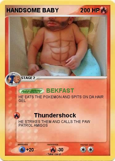 Pokemon HANDSOME BABY