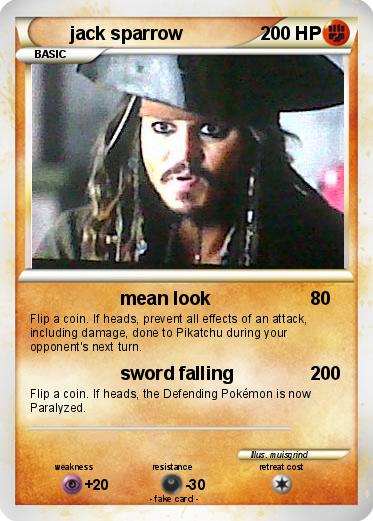 Pokemon jack sparrow