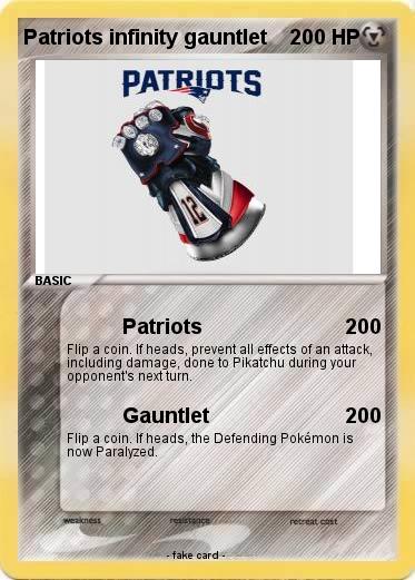 Pokemon Patriots infinity gauntlet