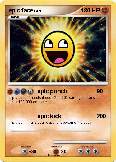 Pokemon epic face