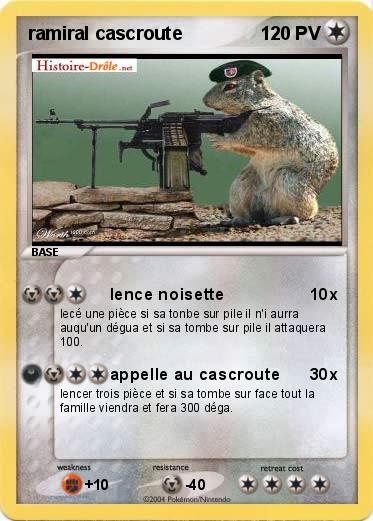 Pokemon ramiral cascroute