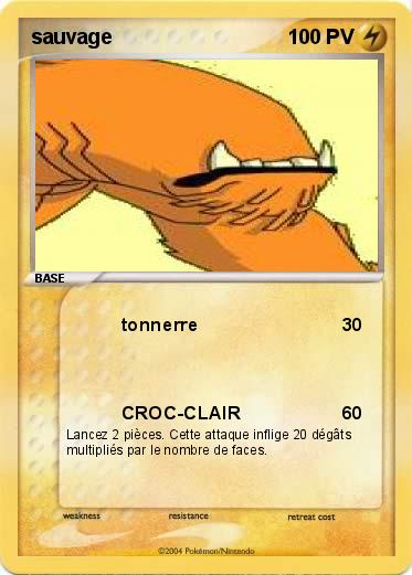 Pokemon sauvage