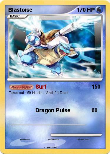 Pokemon Blastoise