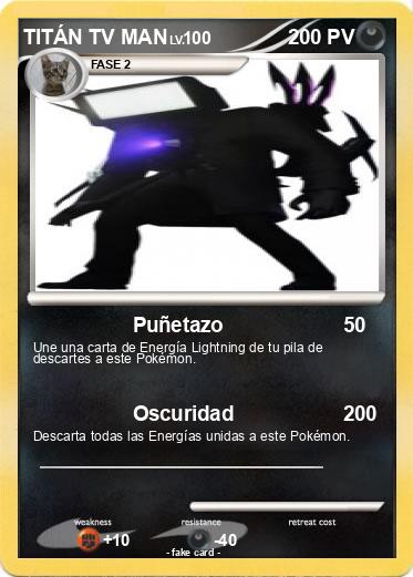 Pokemon TITÁN TV MAN