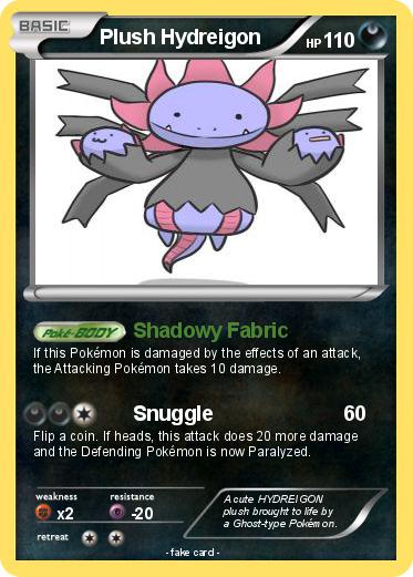 Pokemon Plush Hydreigon
