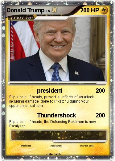 Pokemon Donald Trump
