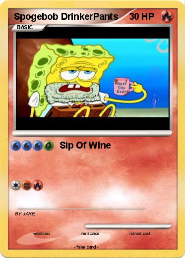 Pokemon Spogebob DrinkerPants