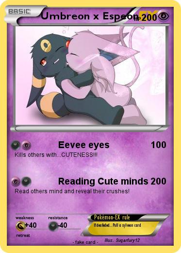 Pokemon Umbreon x Espeon