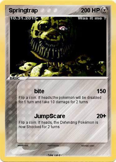 Pokemon Springtrap