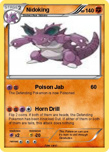 Pokemon Nidoking