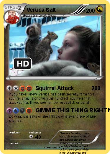 Pokemon Veruca Salt