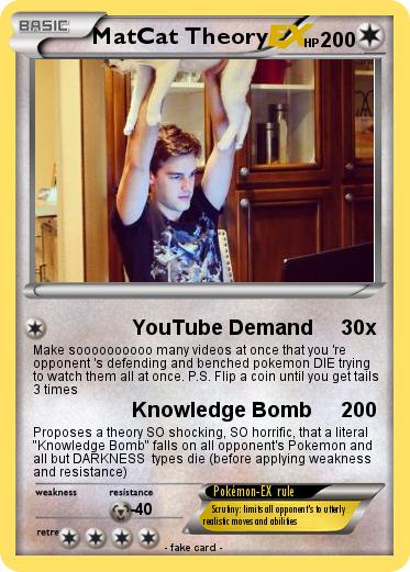 Pokemon MatCat Theory