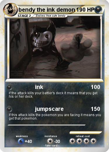 Pokemon bendy the ink demon