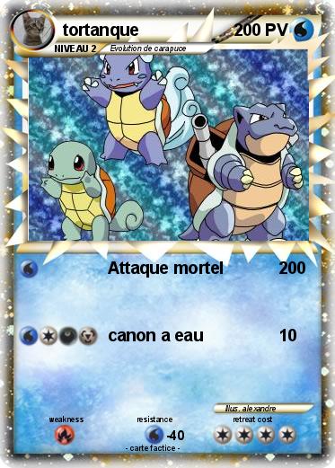 Pokemon tortanque