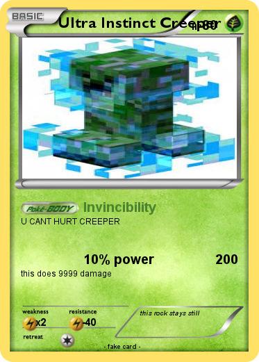 Pokemon Ultra Instinct Creeper
