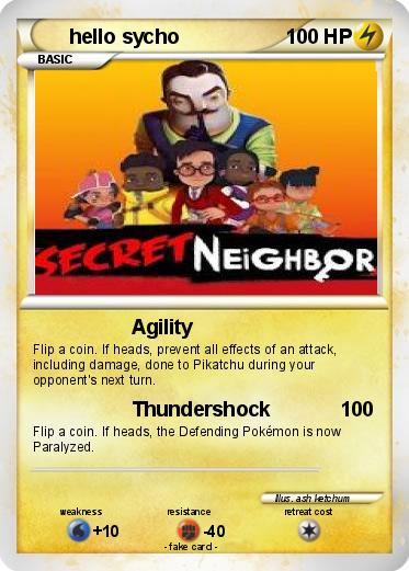 Pokemon hello sycho