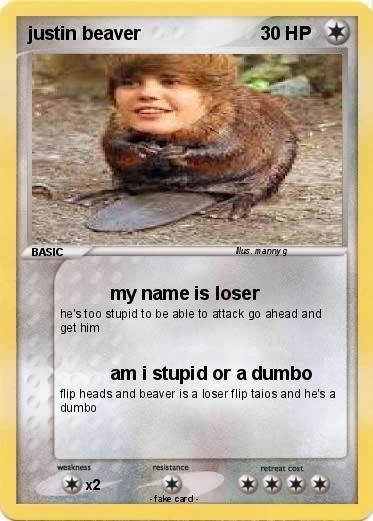 Pokemon justin beaver