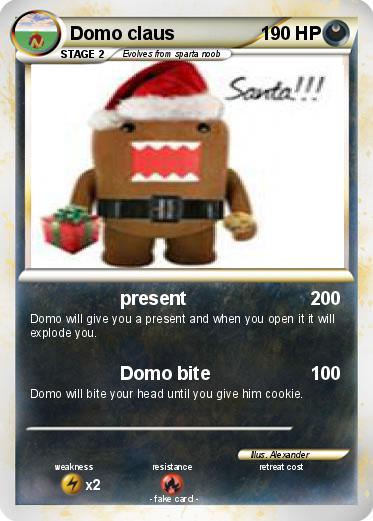 Pokemon Domo claus