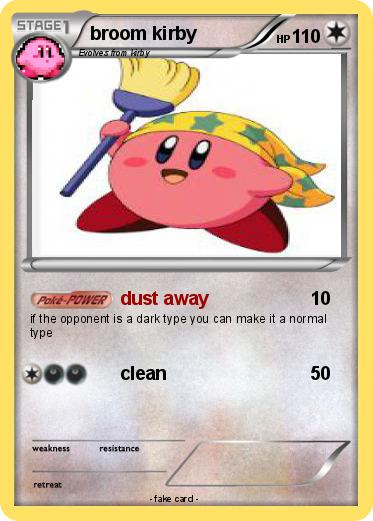 Pokemon broom kirby