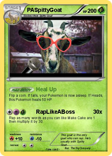 Pokemon PASpittyGoat