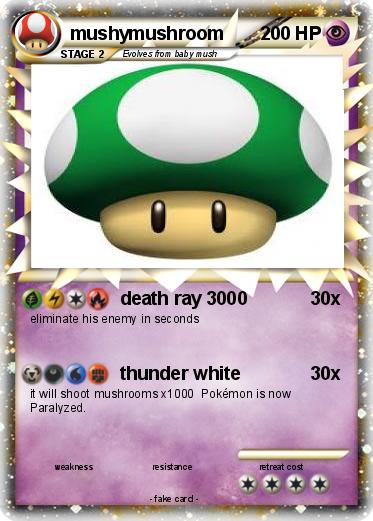 Pokemon mushymushroom