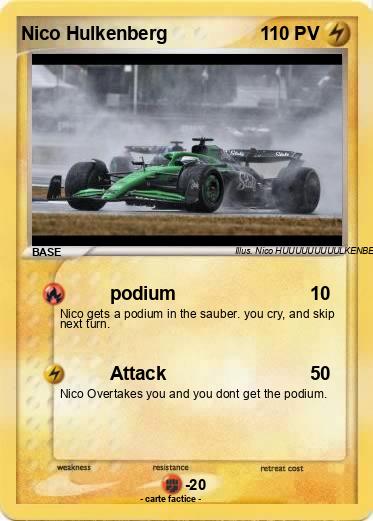 Pokemon Nico Hulkenberg