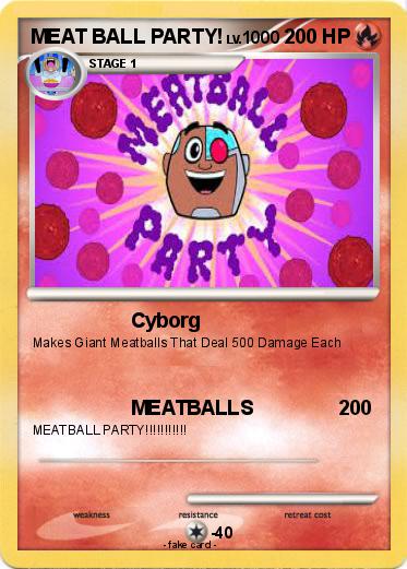 Pokemon MEAT BALL PARTY!