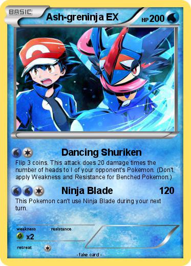 Pokemon Ash-greninja EX