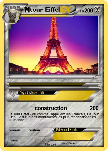 Pokemon tour Eiffel