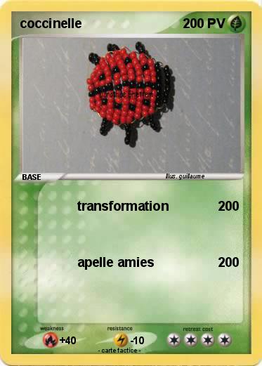 Pokemon coccinelle