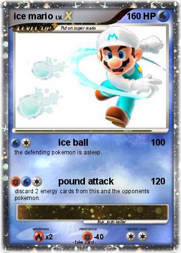 Pokemon ice mario