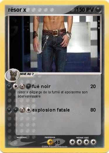 Pokemon résor x
