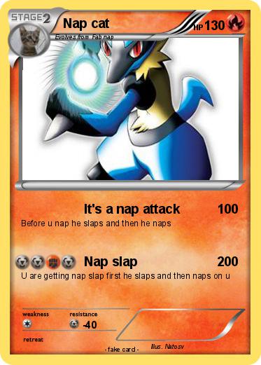 Pokemon Nap cat