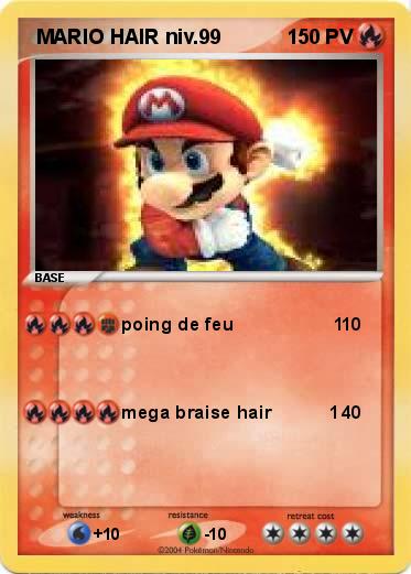 Pokemon  MARIO HAIR niv.99