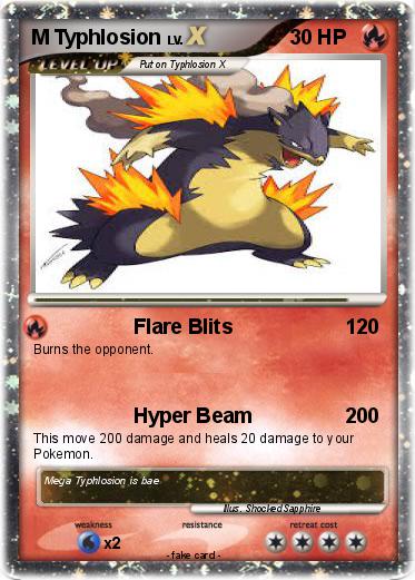 Pokemon M Typhlosion