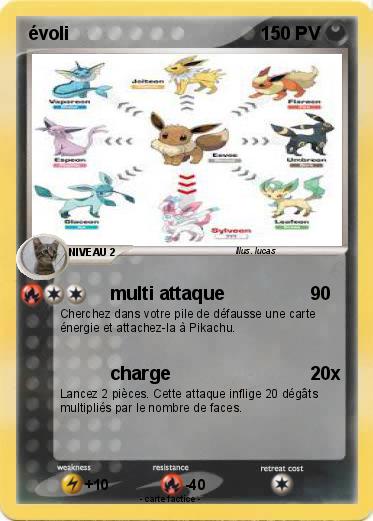 Pokemon évoli