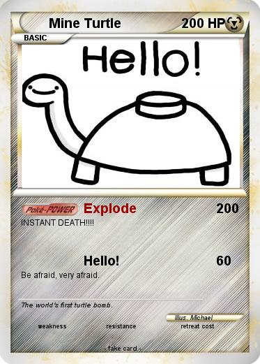 Pokemon Mine Turtle