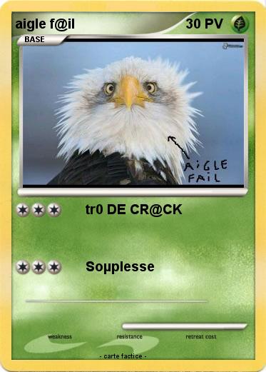 Pokemon aigle f@il