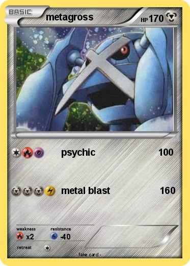 Pokemon metagross