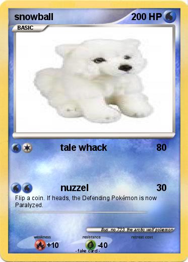 Pokemon snowball