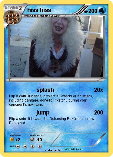Pokemon hiss hiss