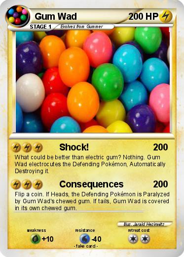 Pokemon Gum Wad