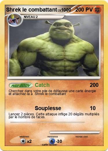 Pokemon Shrek le combattant
