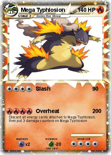 Pokemon Mega Typhlosion
