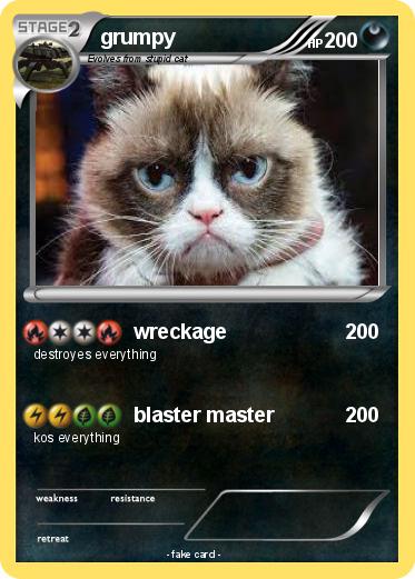 Pokemon grumpy