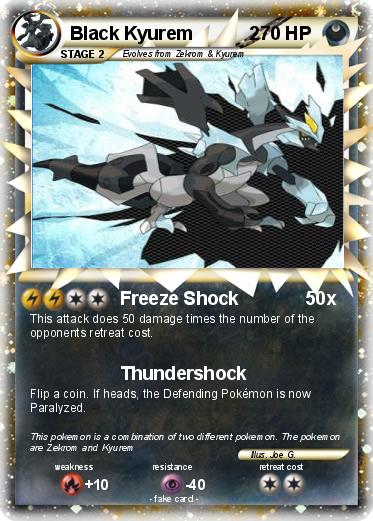 Pokemon Black Kyurem           2