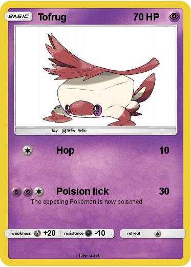 Pokemon Tofrug