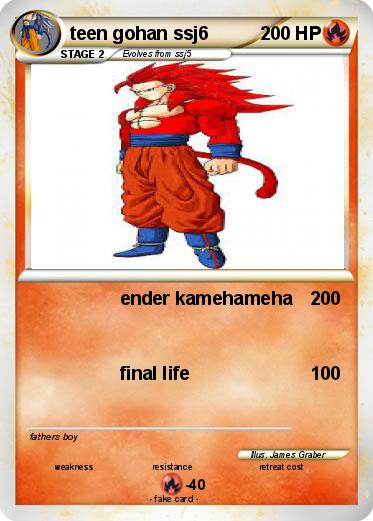 Pokemon teen gohan ssj6