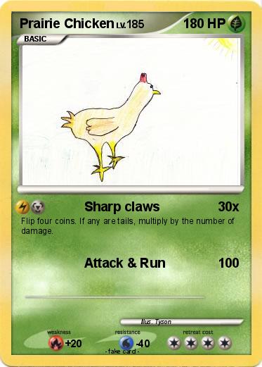 Pokemon Prairie Chicken